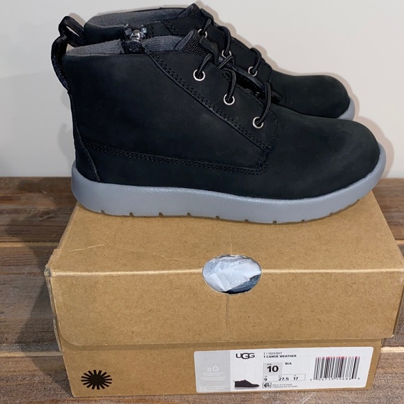 UGG Canoe Weather Toddler Boy’s Sz: 10 NEW - Picture 1 of 9